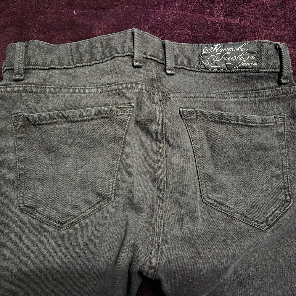 Lip Service Black Rockstar Bootcut Jeans - Picture 2 of 6